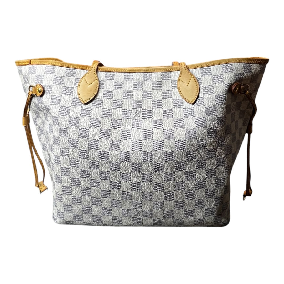 Louis Vuitton Neverfull MM Damier Azur – Pre-Loved, Very Good Condition