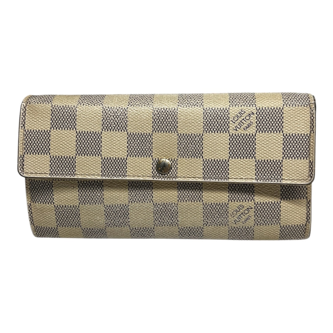 Louis Vuitton Vintage Damier Azur Porte Monnaie Wallet – Pre-Loved, Good Condition