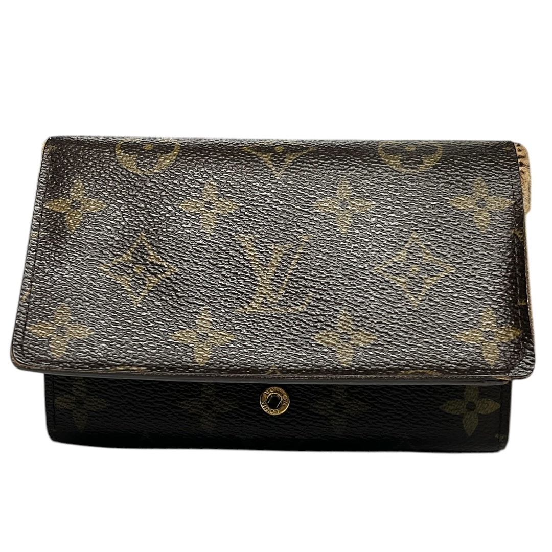 Louis Vuitton Vintage Portomone Vietre L-Shaped Zipper Bifold Wallet – Good Condition