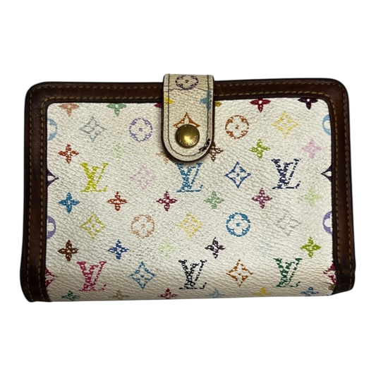 Louis Vuitton Vintage Murakami French Kisslock Wallet