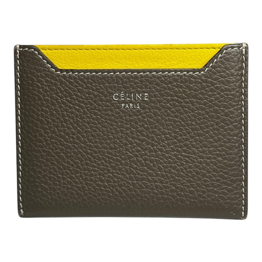Céline Gray Card Holder