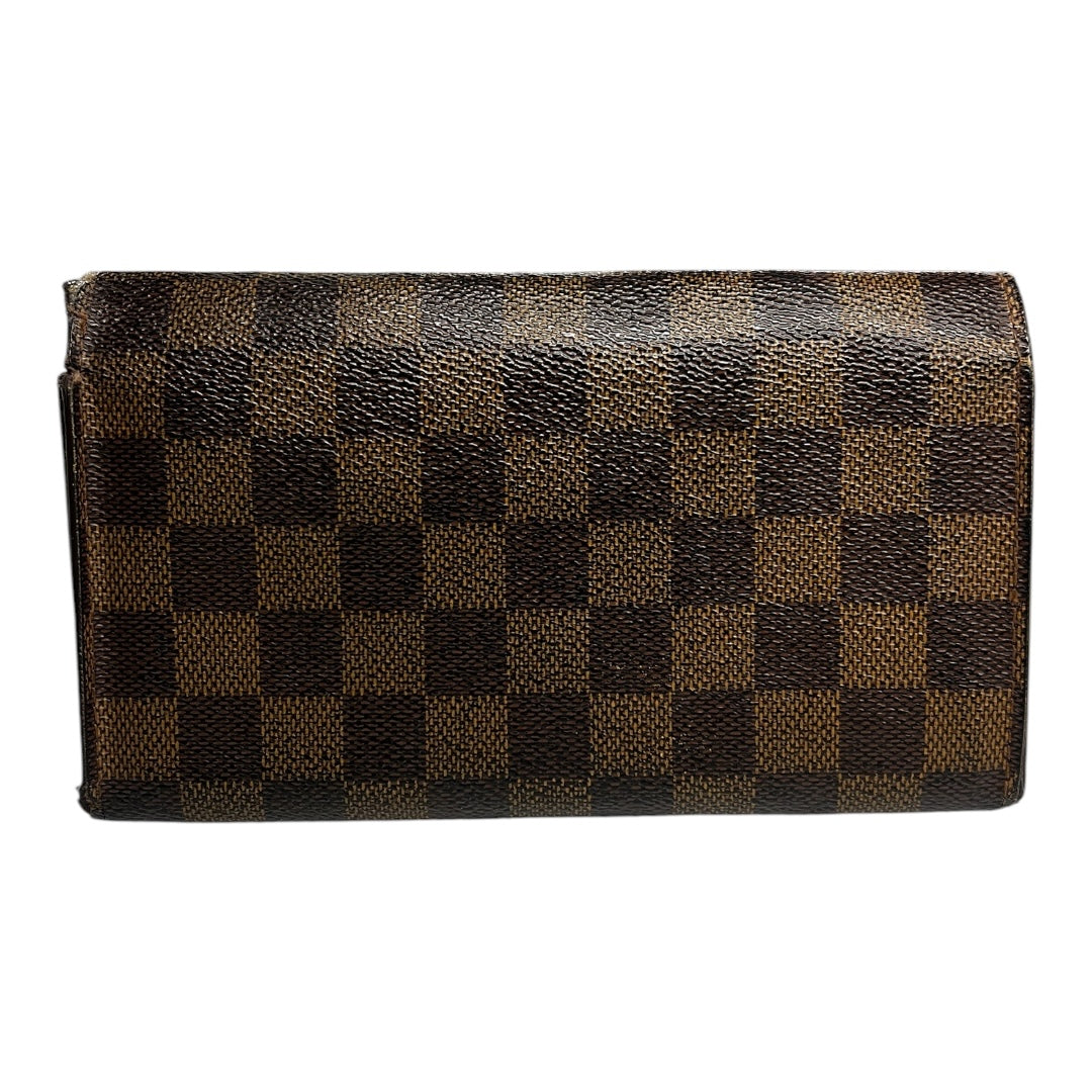 Louis Vuitton Vintage Damier Ebene Porte Monnaie Wallet – Pre-Loved, Good Condition