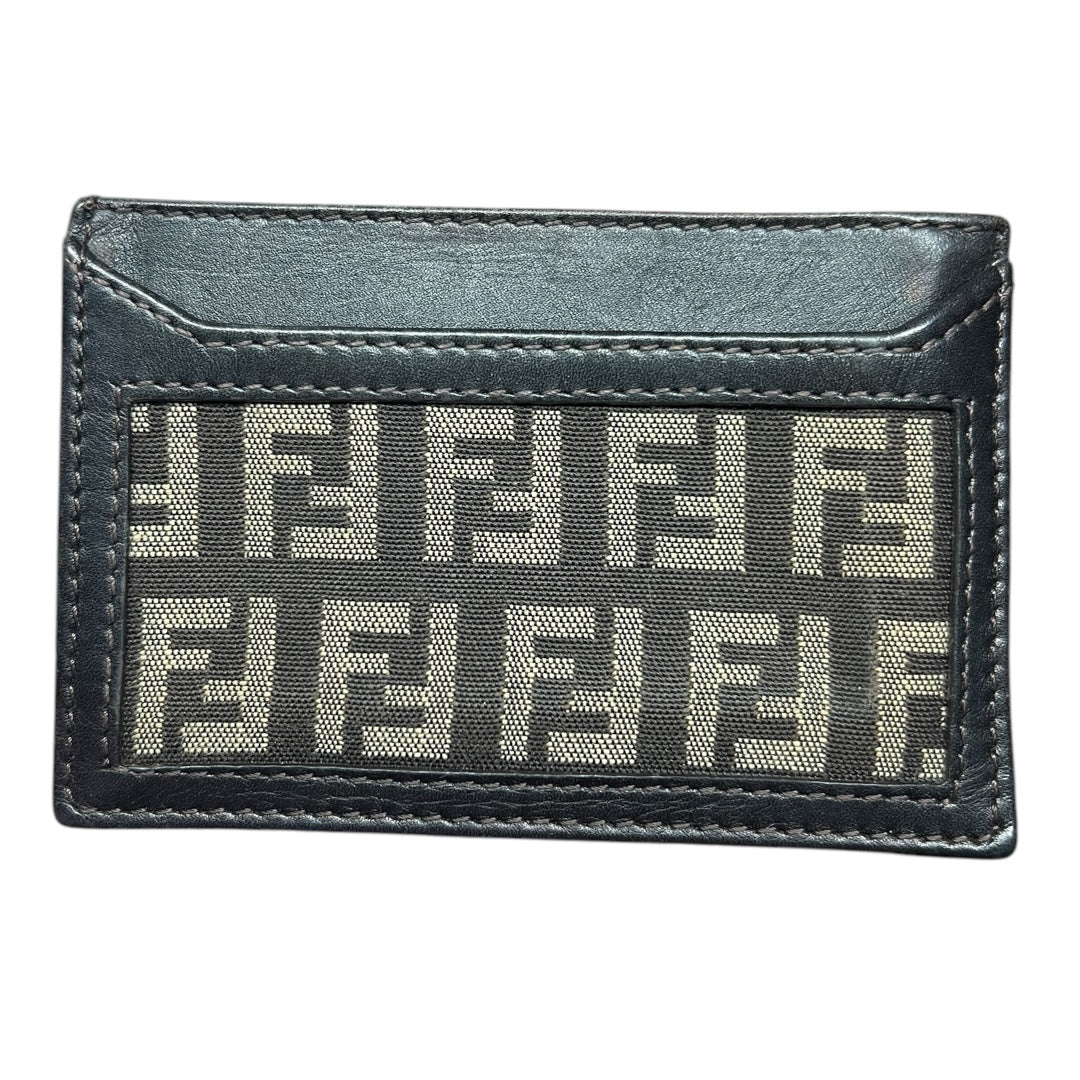 Fendi Vintage Monogram Card Case – Pre-Loved, Good Condition