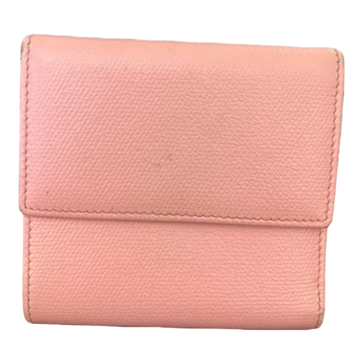 Chanel CC Logo Pink Sevruga Bifold Wallet