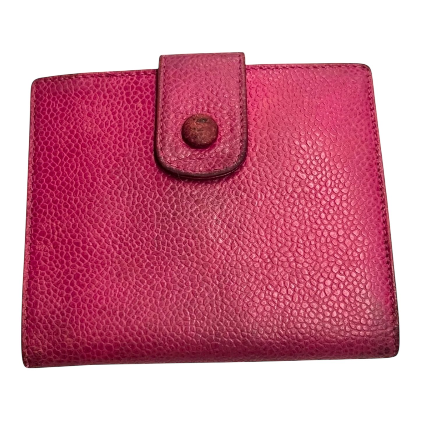 Chanel Vintage Wallet in Pink Caviar Leather