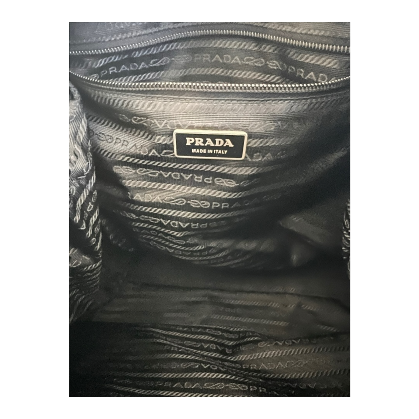 PRADA Vintage Canapa Logo Satchel