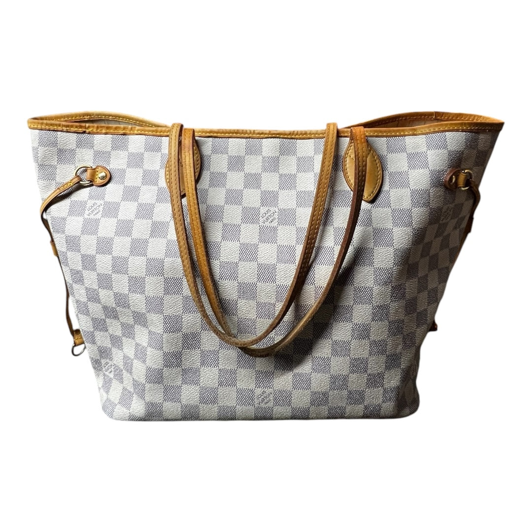 Louis Vuitton Neverfull MM Damier Azur – Pre-Loved, Very Good Condition