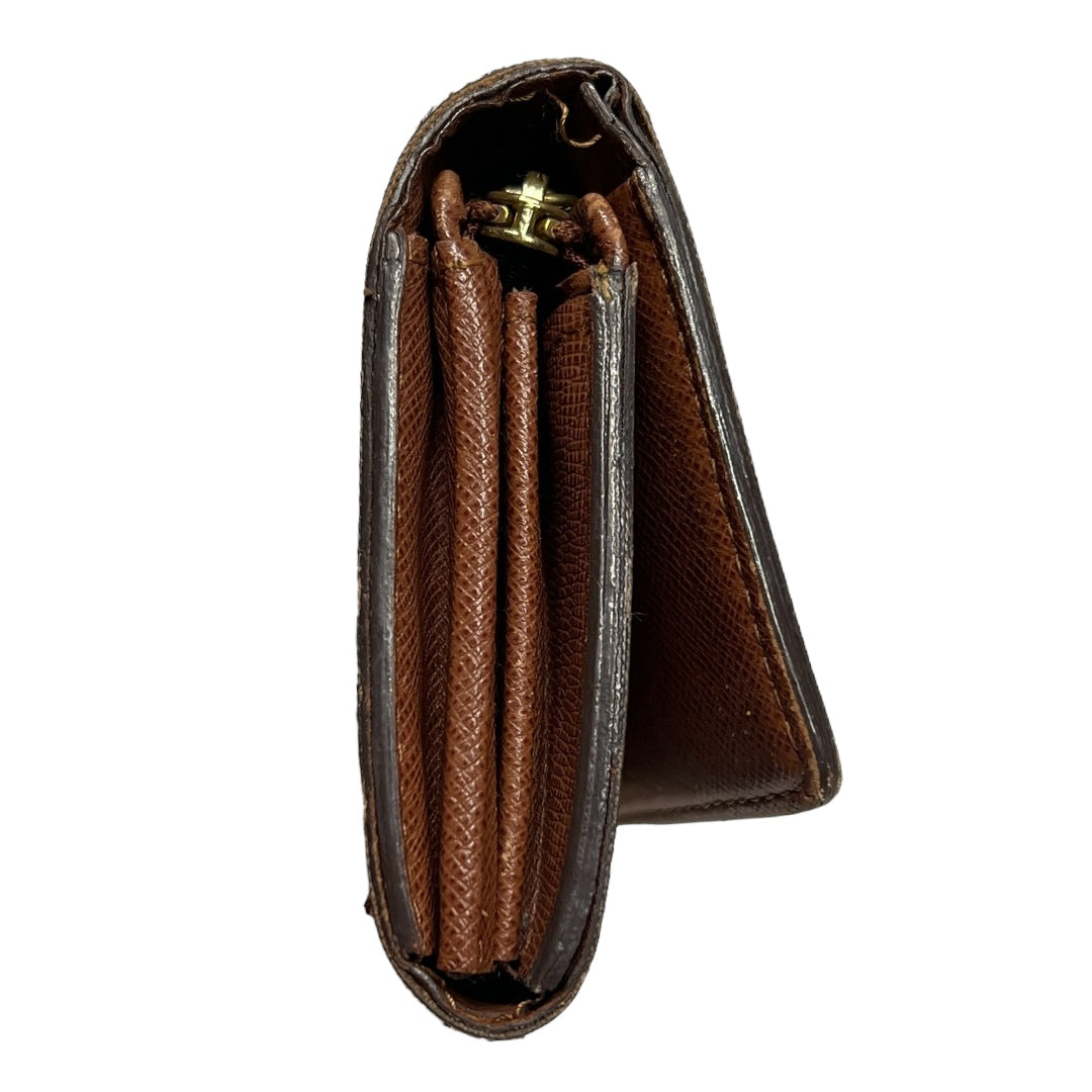 Louis Vuitton Vintage Portomone Vietre L-Shaped Zipper Bifold Wallet – Good Condition
