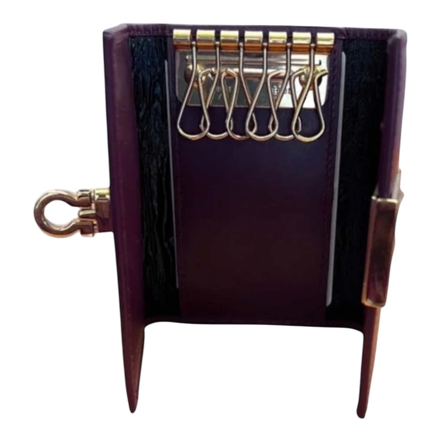 SALVATORE FERRAGAMO Gancini 6-Ring Key Case