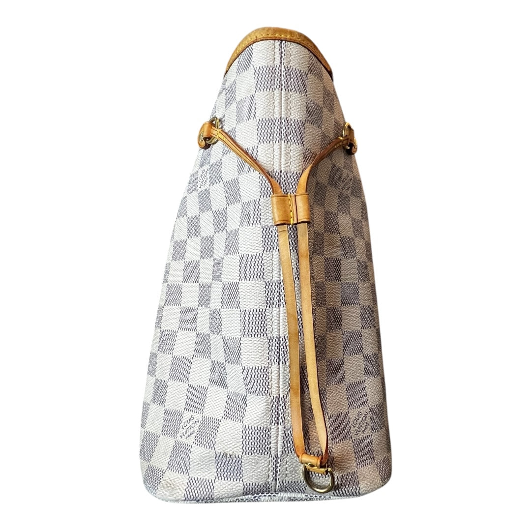 Louis Vuitton Neverfull MM Damier Azur – Pre-Loved, Very Good Condition
