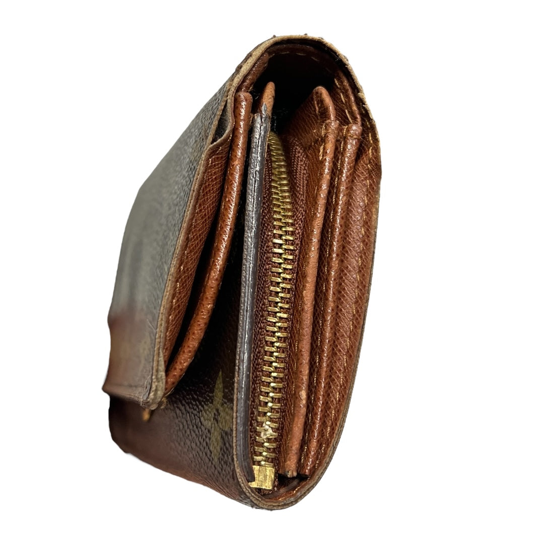Louis Vuitton Vintage Portomone Vietre L-Shaped Zipper Bifold Wallet – Good Condition