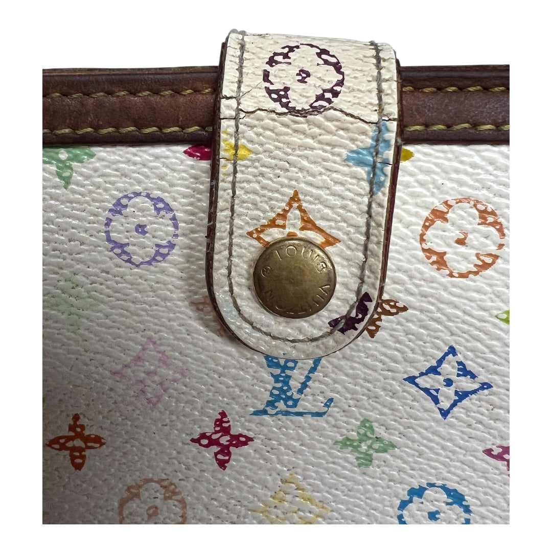Louis Vuitton Murakami French Kisslock Wallet – Vintage, Good Condition