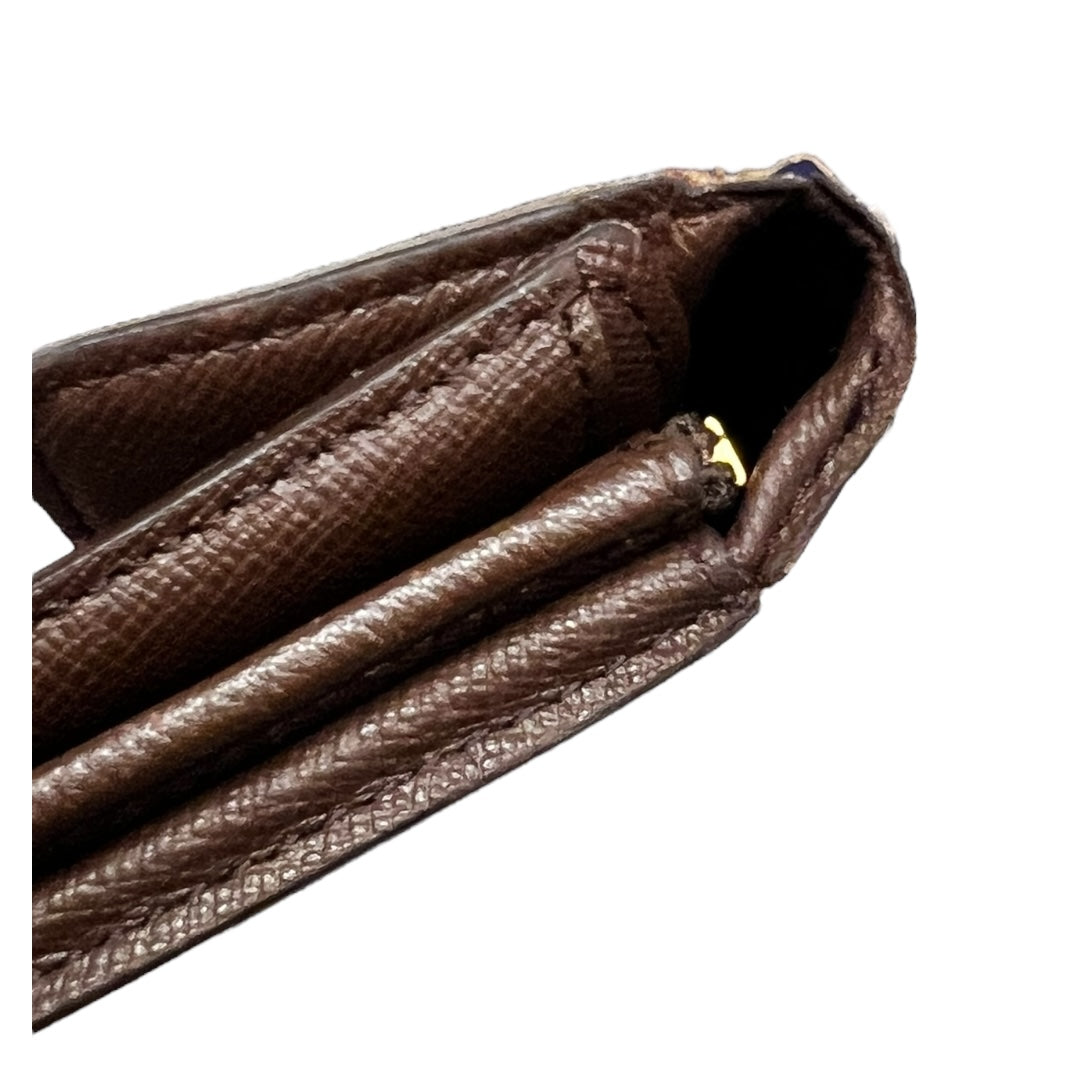 Louis Vuitton Vintage Damier Ebene Porte Monnaie Wallet – Pre-Loved, Good Condition