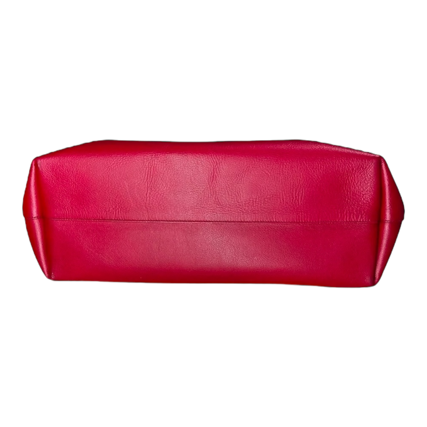 Saint Laurent Calfskin Large Shopping Tote Red