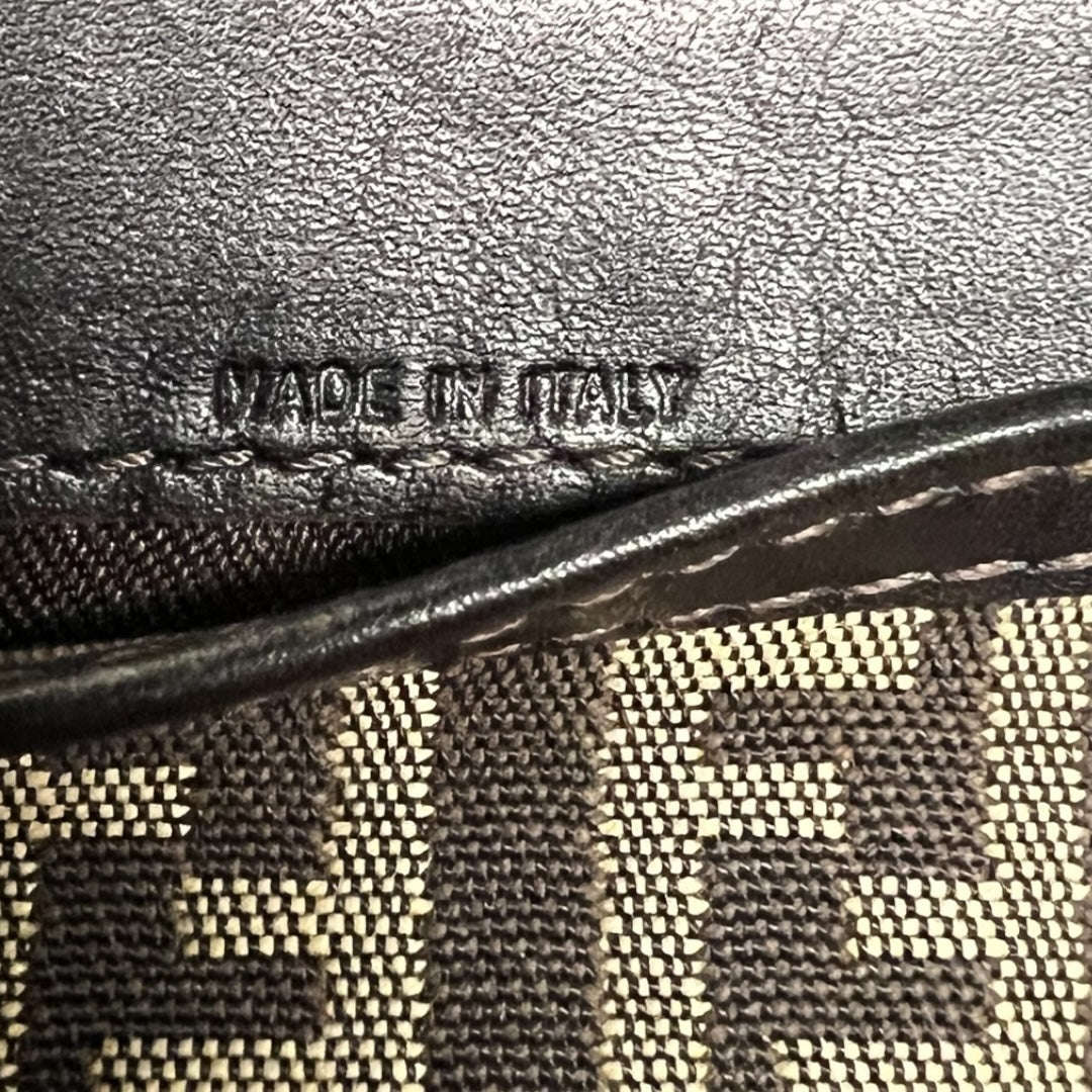 Fendi Vintage Monogram Card Case – Pre-Loved, Good Condition