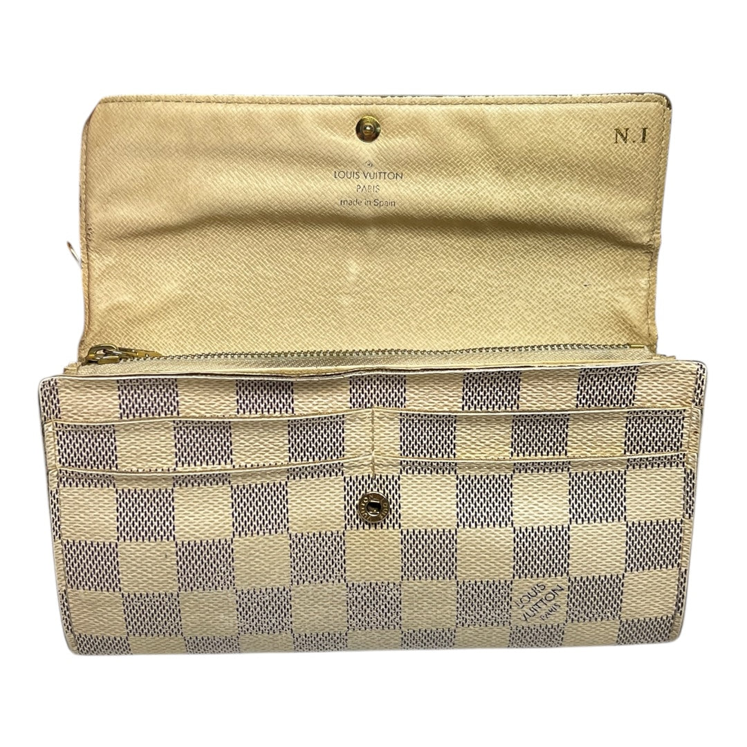 Louis Vuitton Vintage Damier Azur Porte Monnaie Wallet – Pre-Loved, Good Condition