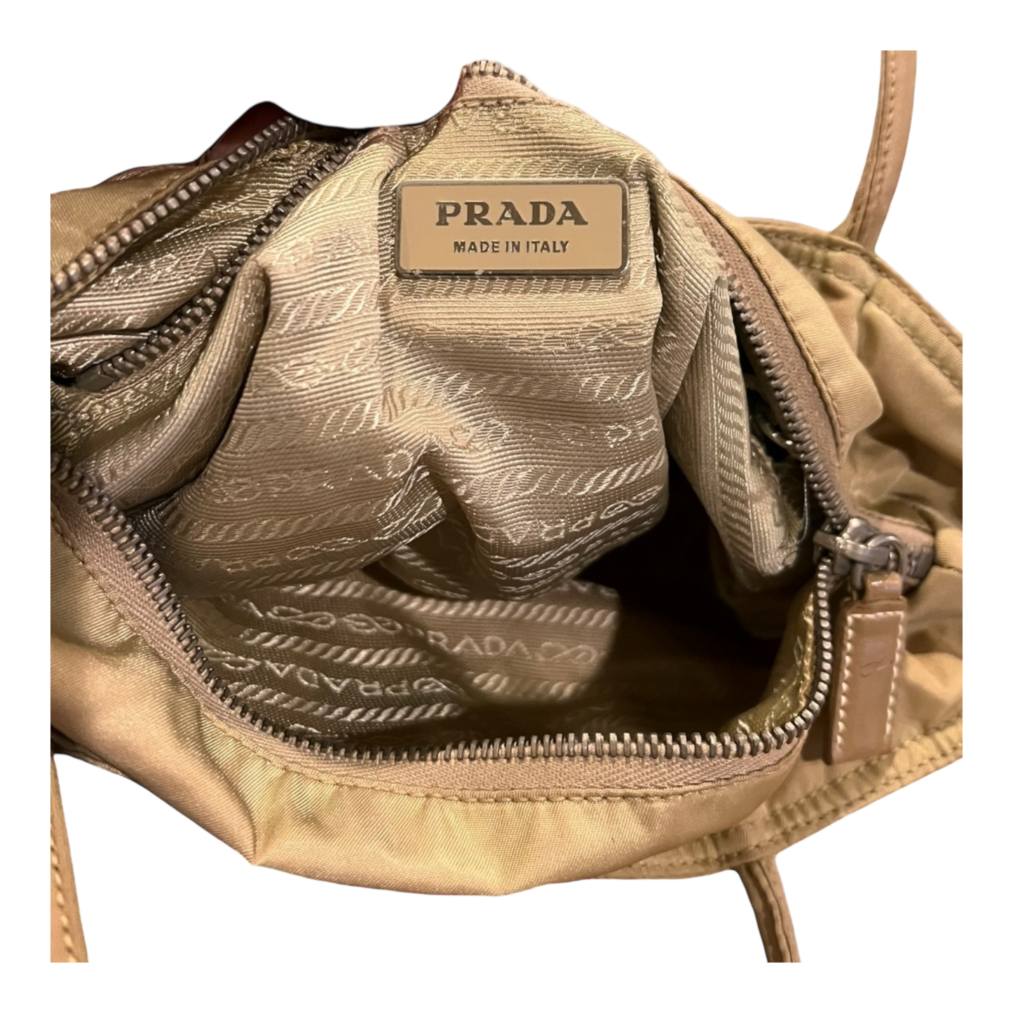 PRADA Beige Shoulder Bag