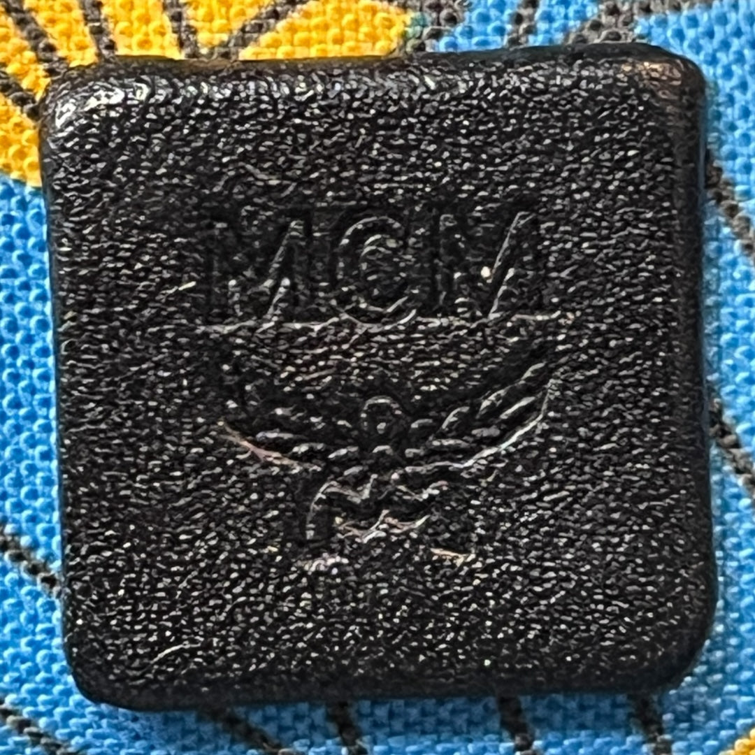MCM Black Monogram Tote