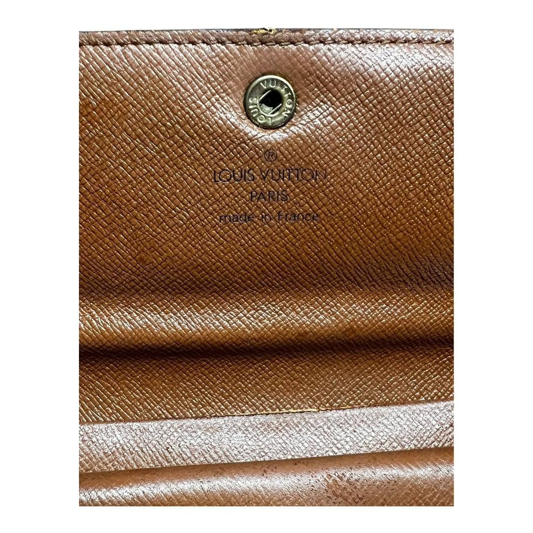 Louis Vuitton Monogram Wallet – Vintage, Good Condition