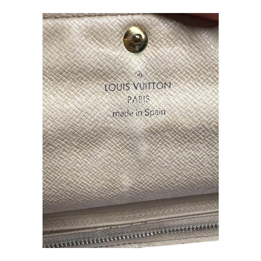 Louis Vuitton Vintage Damier Azur Porte Monnaie Wallet – Pre-Loved, Good Condition