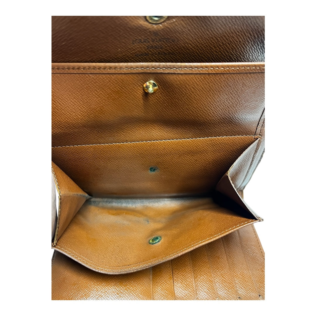 Louis Vuitton Monogram Wallet – Vintage, Good Condition
