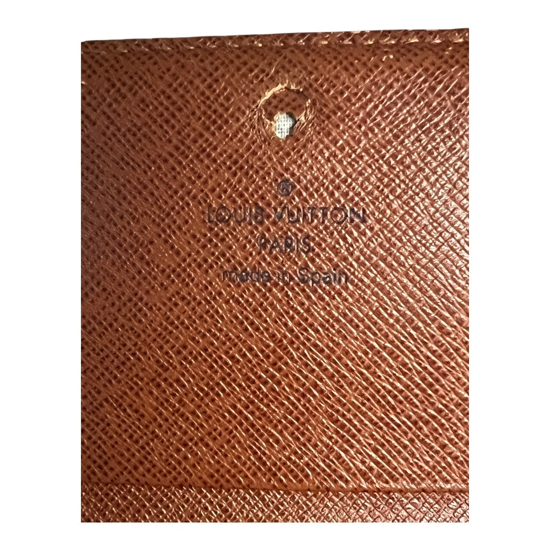 Louis Vuitton Vintage Portomone Vietre L-Shaped Zipper Bifold Wallet – Good Condition