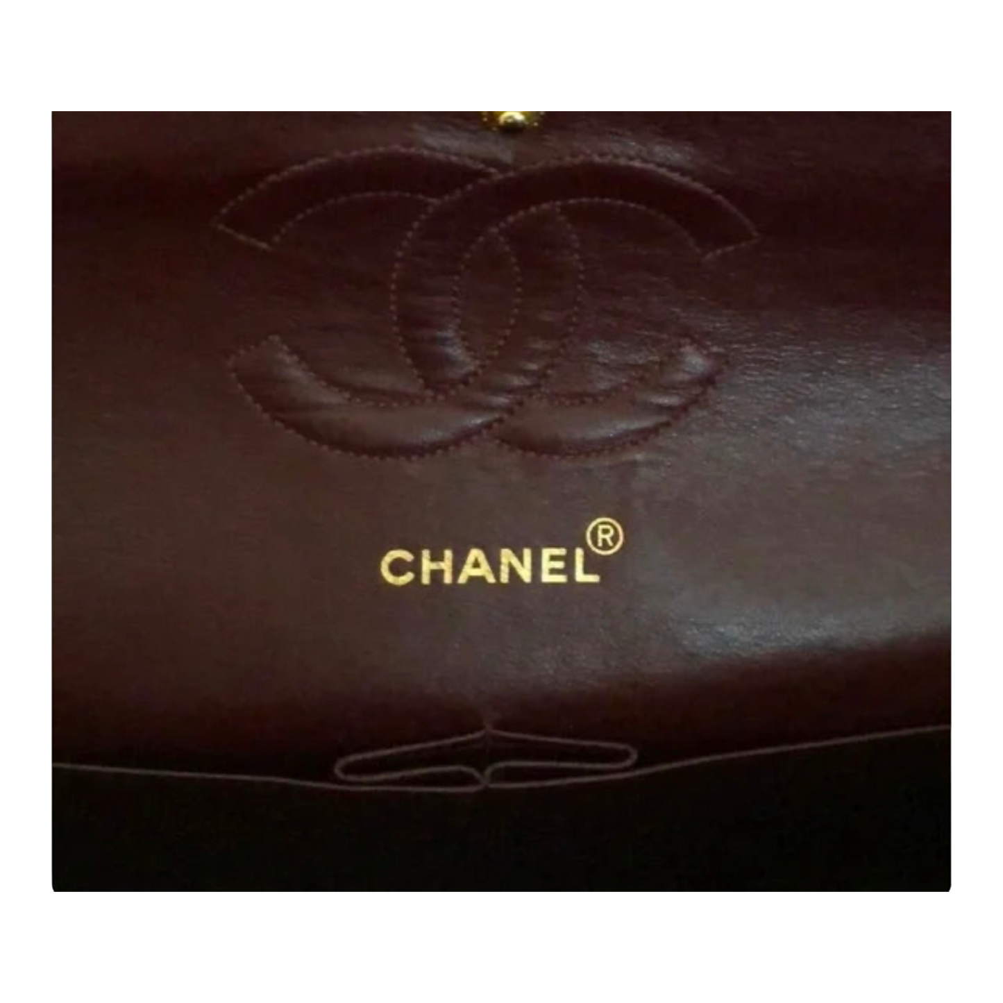 Chanel Vintage Classic Flap Black Lambskin Leather