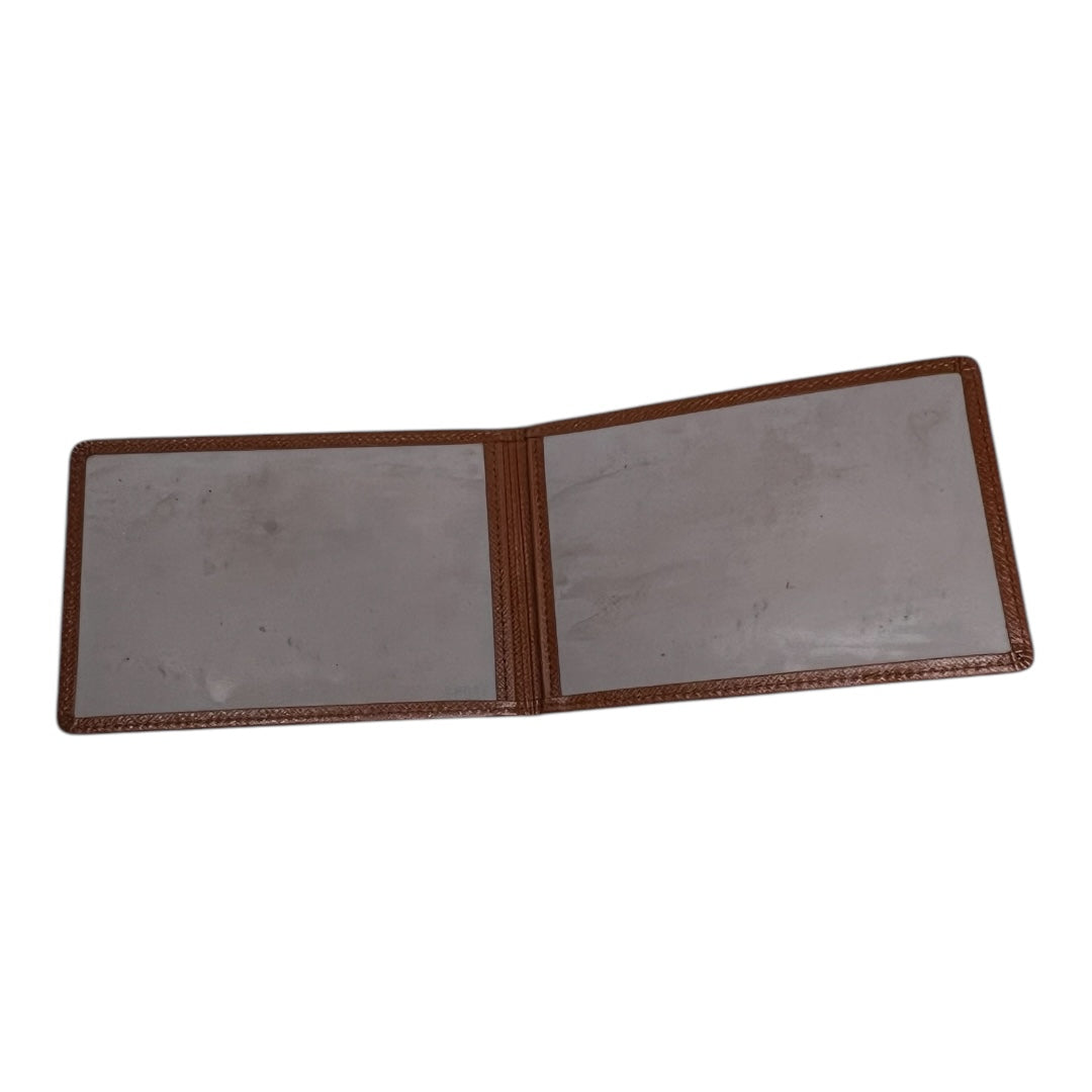 Louis Vuitton Vintage Brown Leather Bi-Fold Photo/ID Case – Good Condition