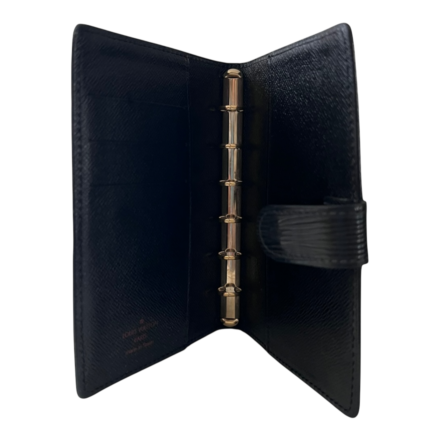 Louis Vuitton Black Agenda PM Epi Leather