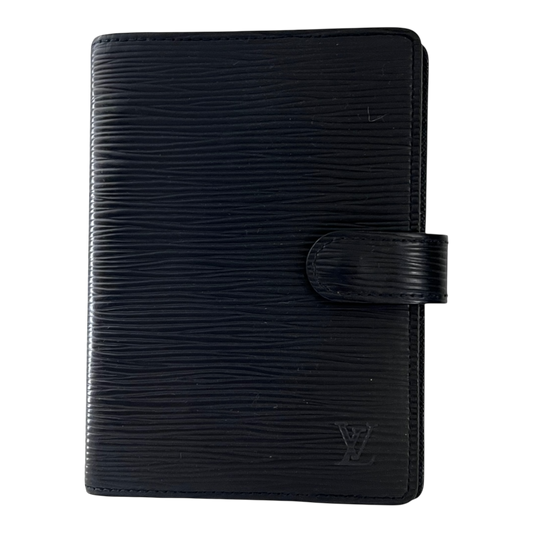 Louis Vuitton Black Agenda PM Epi Leather