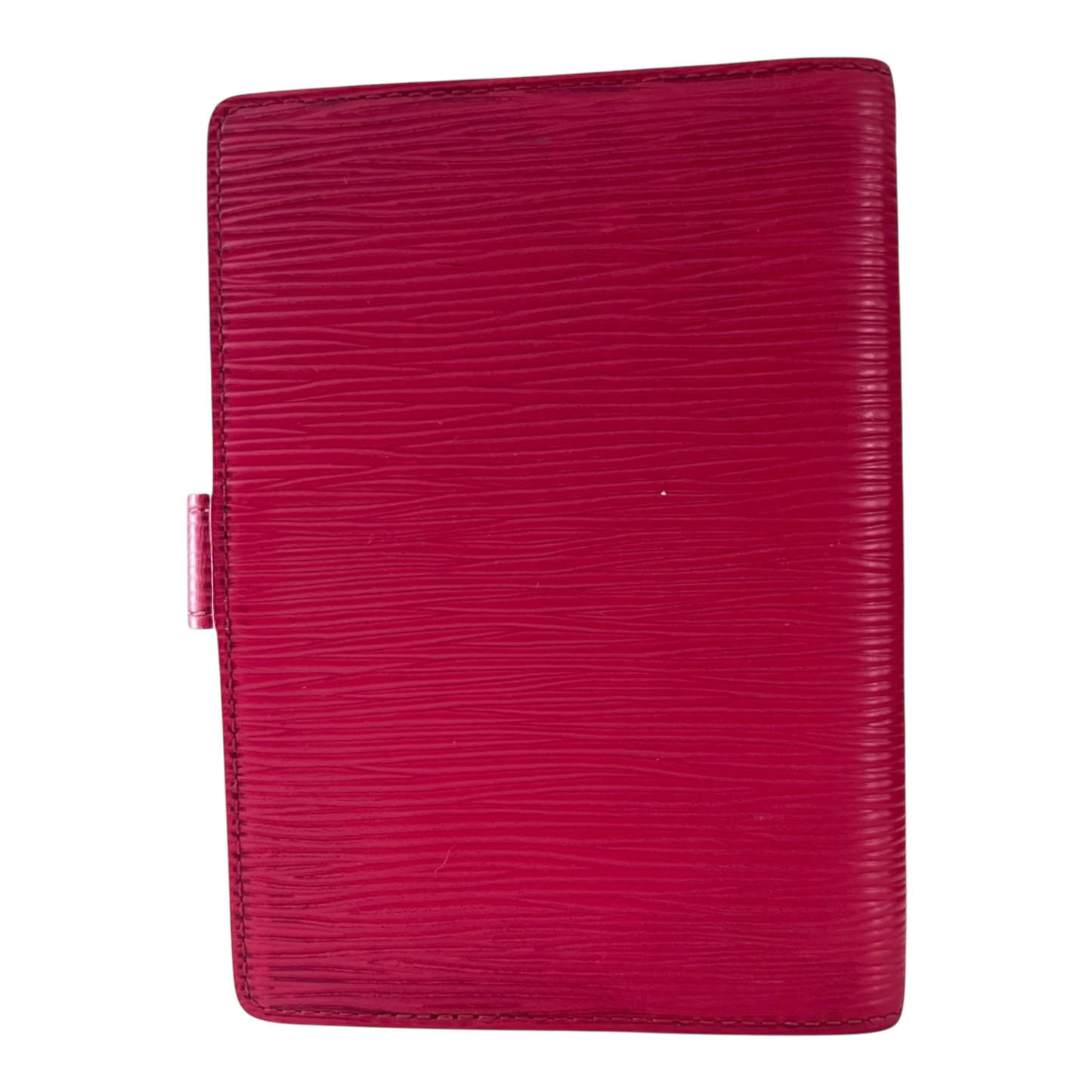 Louis Vuitton Red Agenda PM Epi Leather