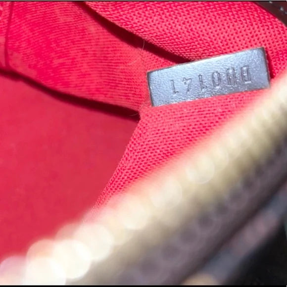 Louis Vuitton Damier Ebene Verona PM Satchel Bag