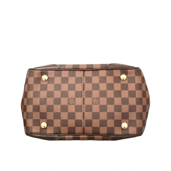 Louis Vuitton Damier Ebene Verona PM Satchel Bag