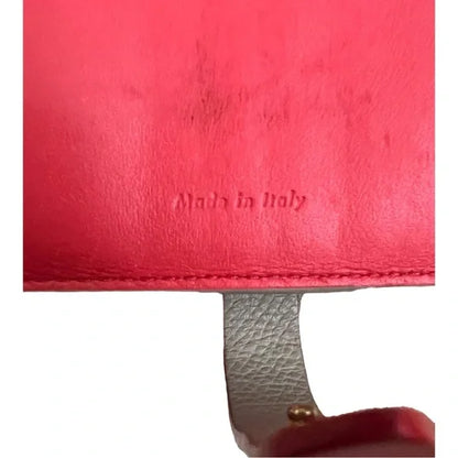 Céline Leather Wallet Folio