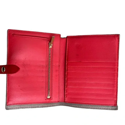 Céline Leather Wallet Folio