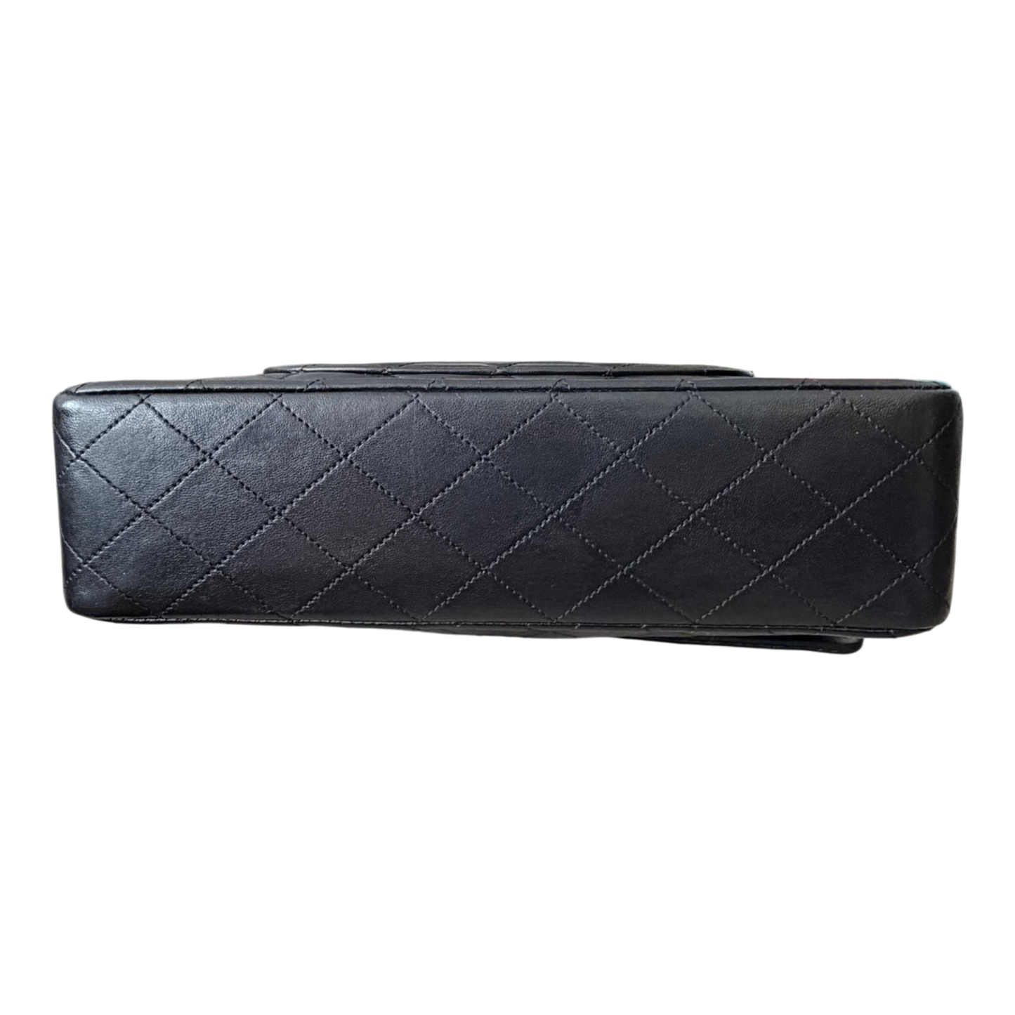Chanel Vintage Classic Flap Black Lambskin Leather