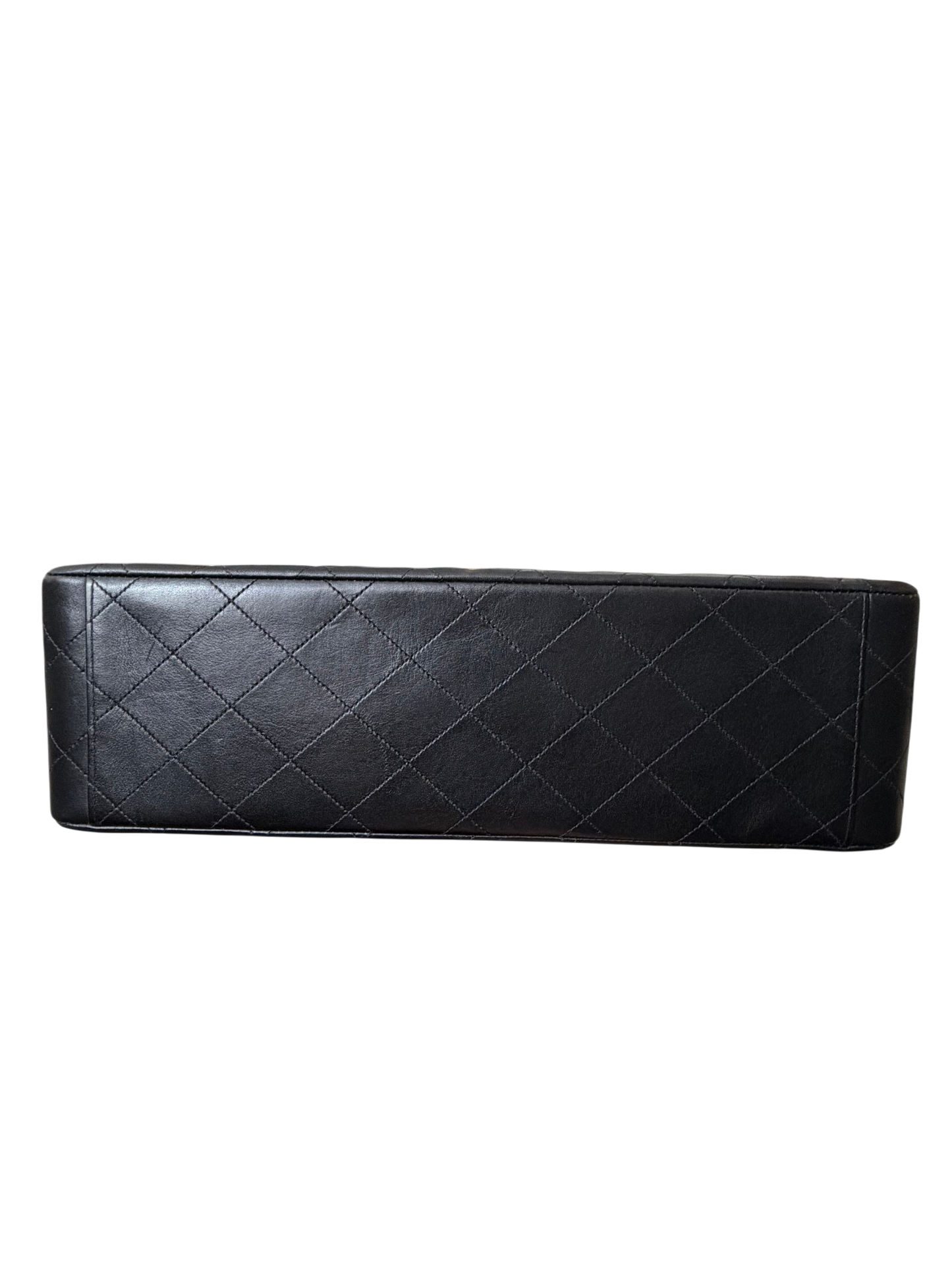 Chanel GST Caviar Leather Black with Silver Hardware