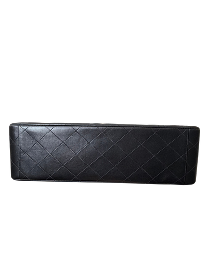 Chanel GST Caviar Leather Black with Silver Hardware