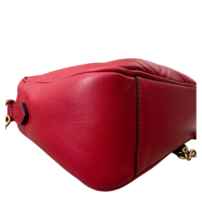 Gucci GG Marmont Small Camera Bag Red