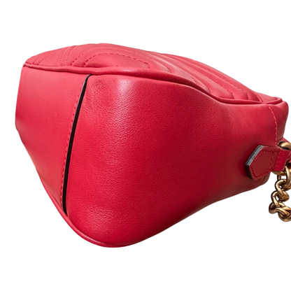 Gucci GG Marmont Small Camera Bag Red