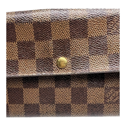 Louis Vuitton Vintage Damier Ebene Porte Monnaie Wallet
