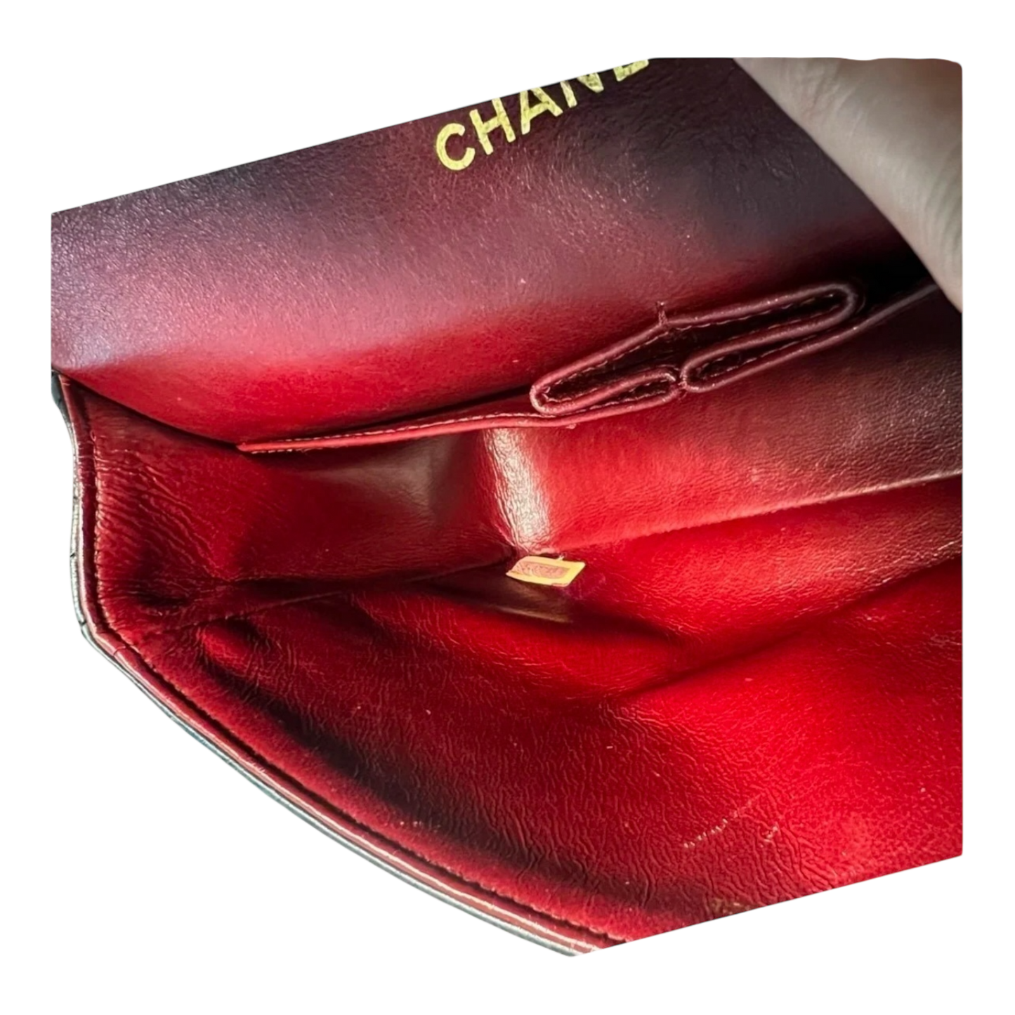 Chanel Vintage Classic Flap Black Lambskin Leather