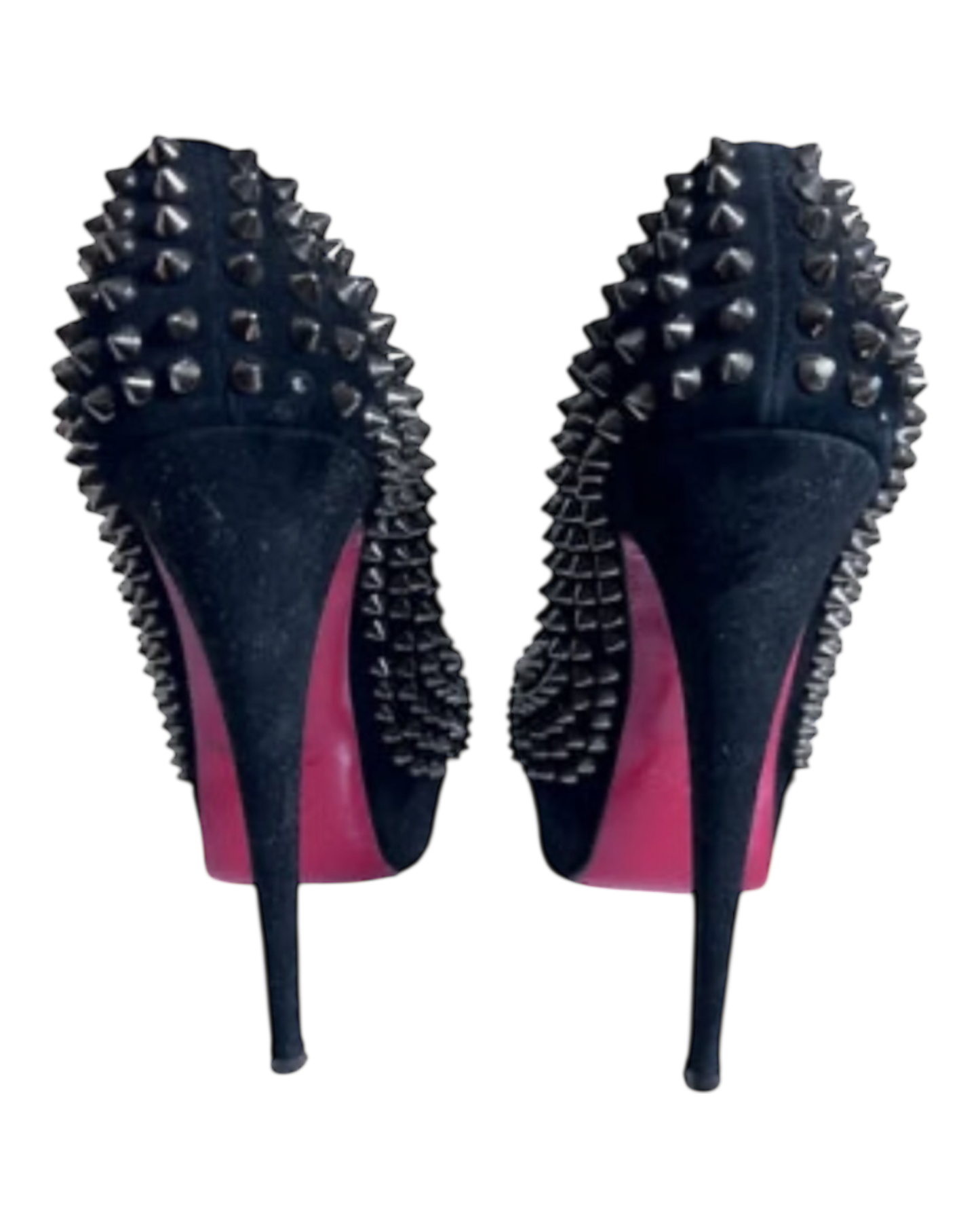 Christian Louboutin Lady Peep Stud Heels 38