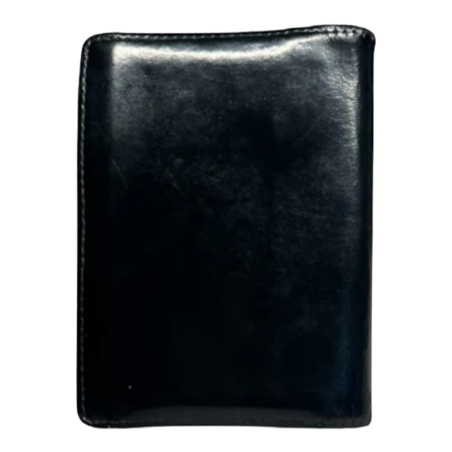 Chanel Vintage Black Patent Leather Card Case