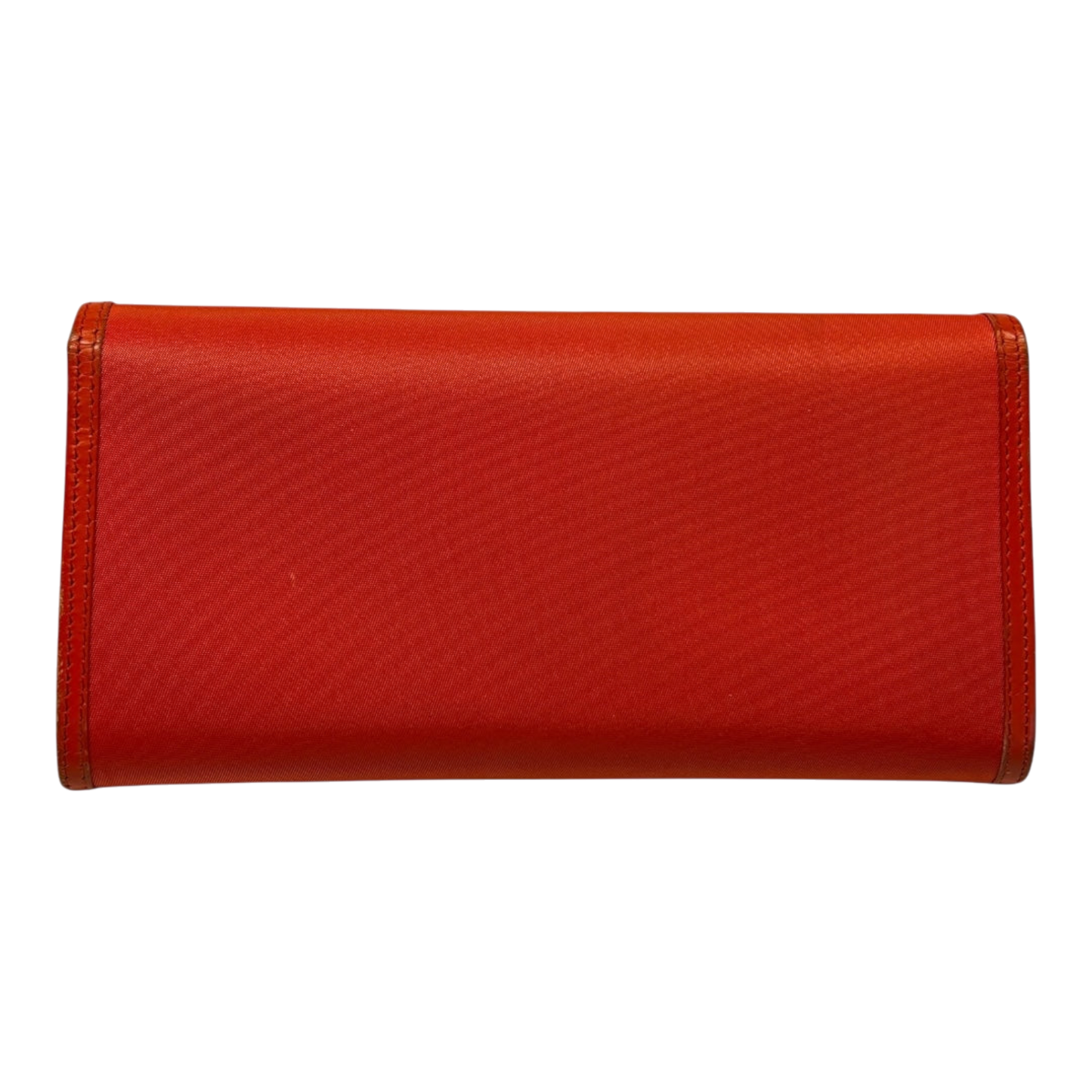 Prada Long Wallet Orange