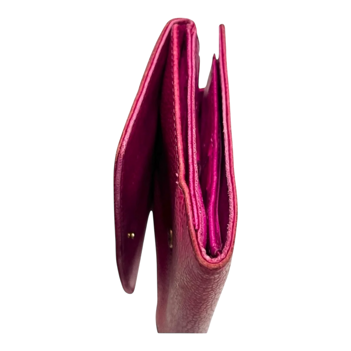 Chanel Vintage Wallet in Pink Caviar Leather