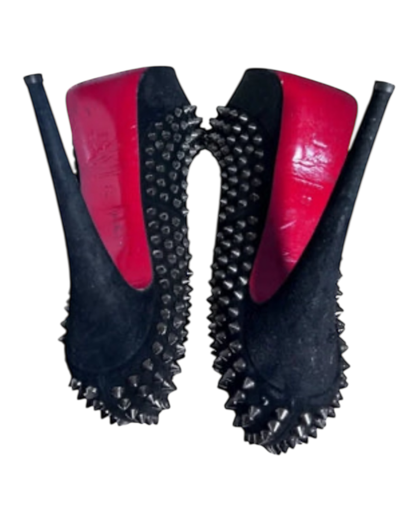 Christian Louboutin Lady Peep Stud Heels 38