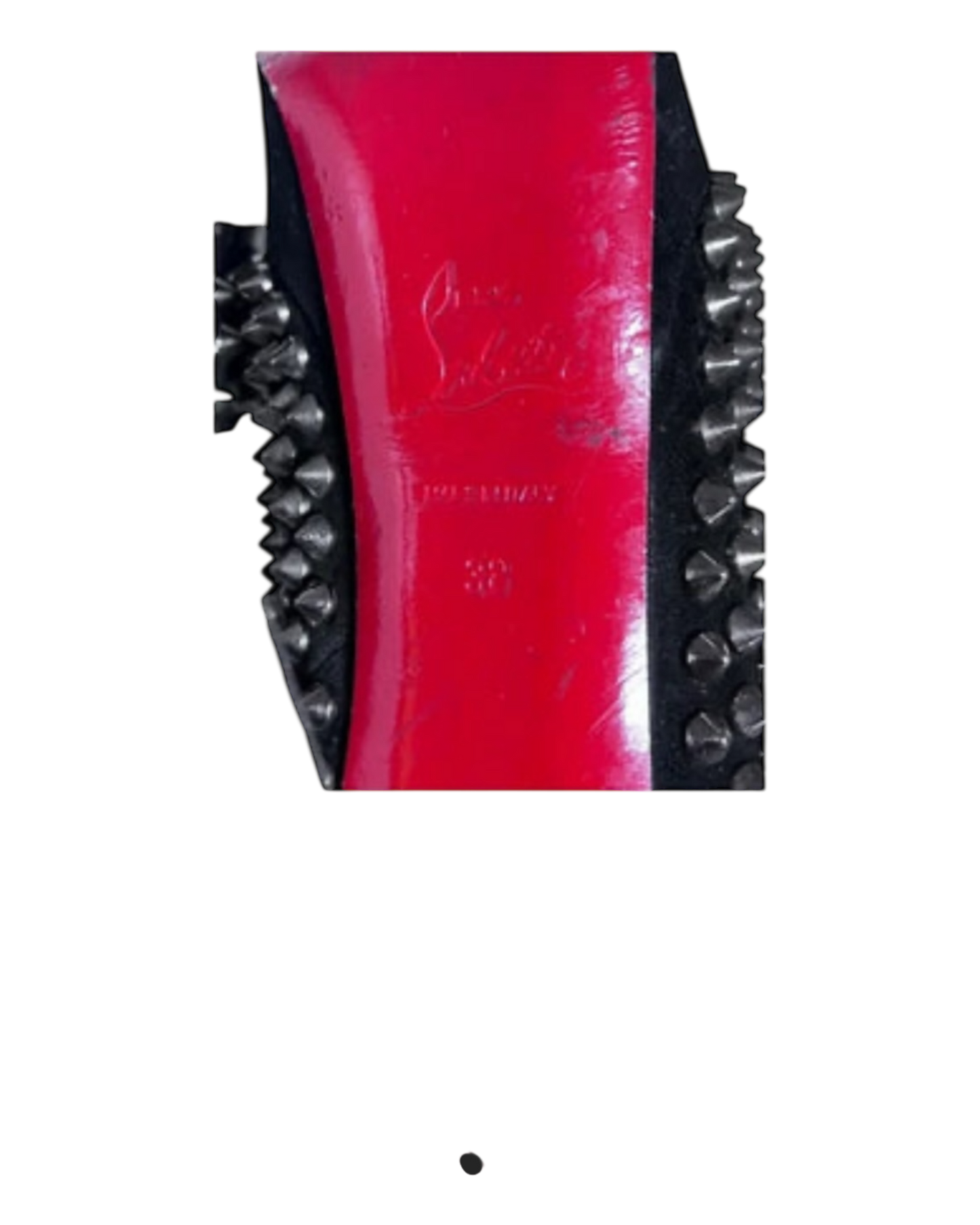 Christian Louboutin Lady Peep Stud Heels 38