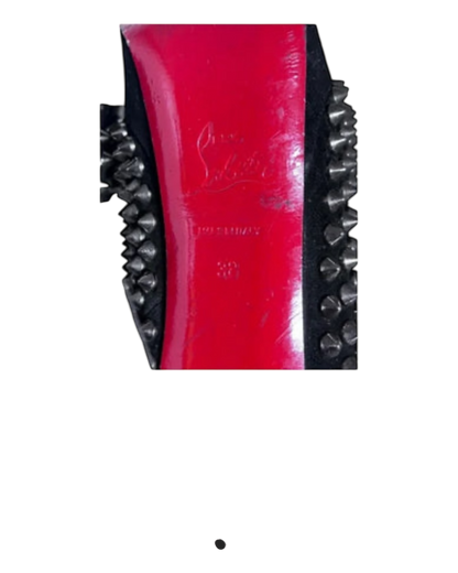 Christian Louboutin Lady Peep Stud Heels 38