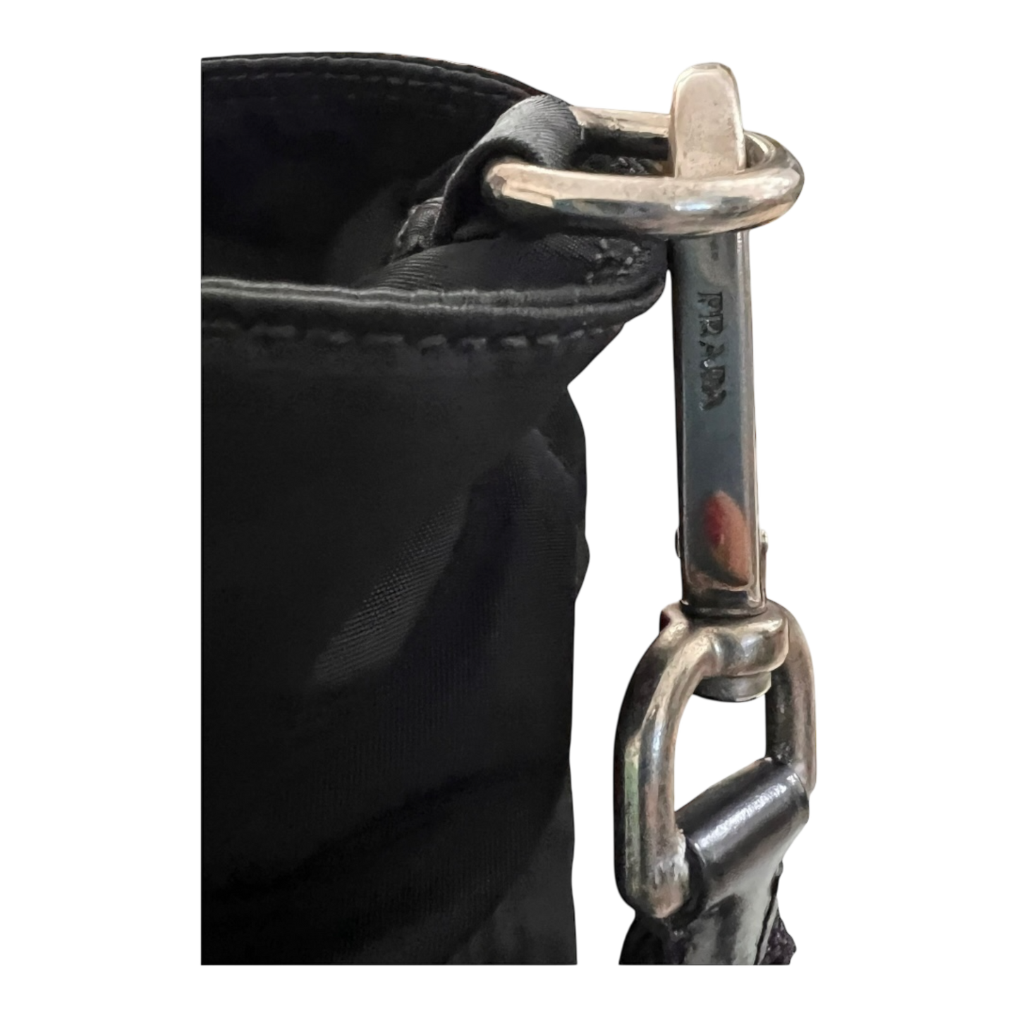 MCM Vintage Two-Way Bag Black Calfskin Leather